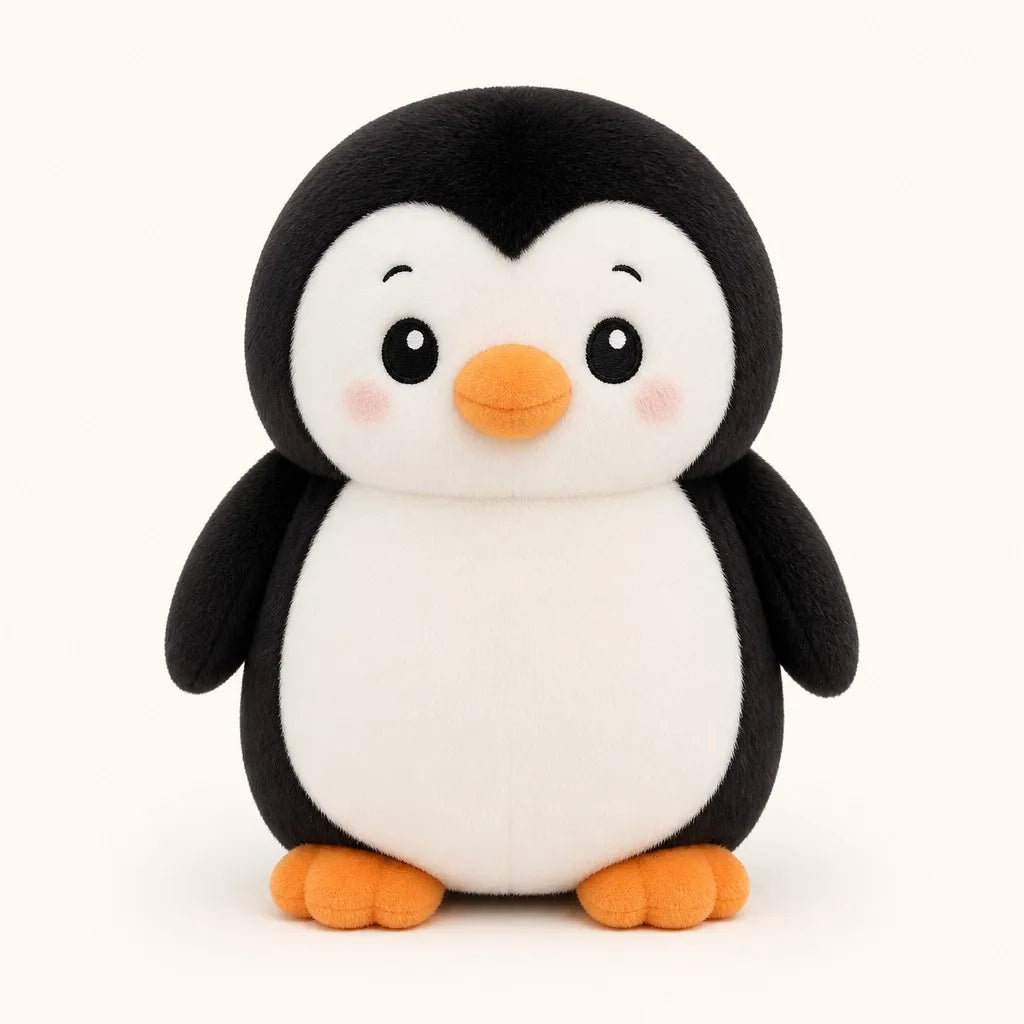 Jooki Penguin —Soft Plush Toy, 20cm — Meet Your New Cozy Companion