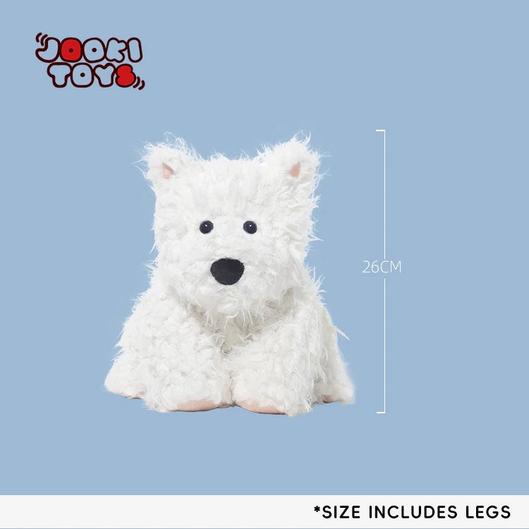 Cute West Highland Terrier Stuffed Animal - Super Soft Plush
