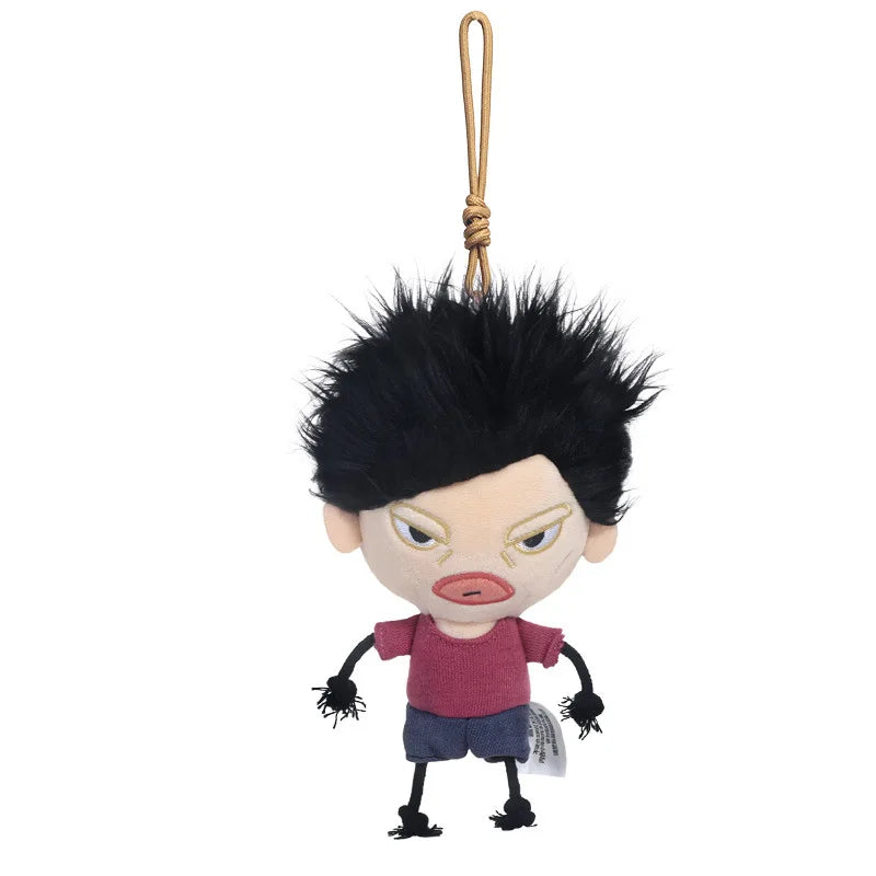 Playful Quirky Grandma Gui Fen Plush Toy - Funny Figurine Keychain