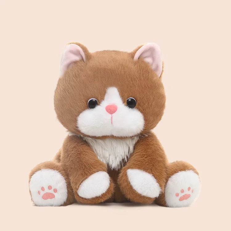 Super Soft Plush Cat Stuffed Animal - Stress Relief Friend