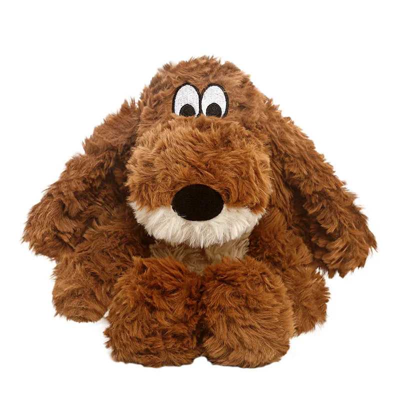 Cute Pork Floss Puppy Plush - Long Huggable Sleep Pillow