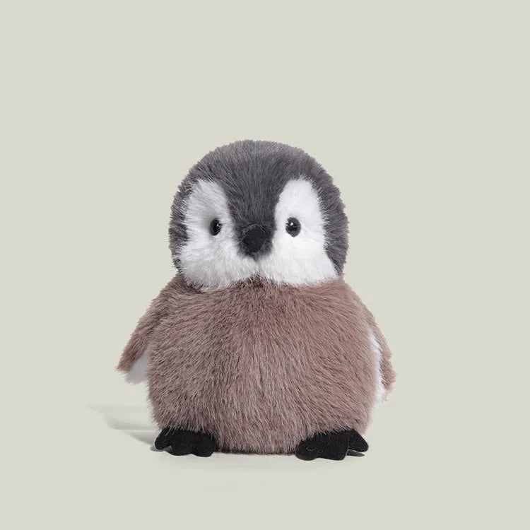 Cute Smokey Gray Penguin Stuffed Animal - Super Soft Plush