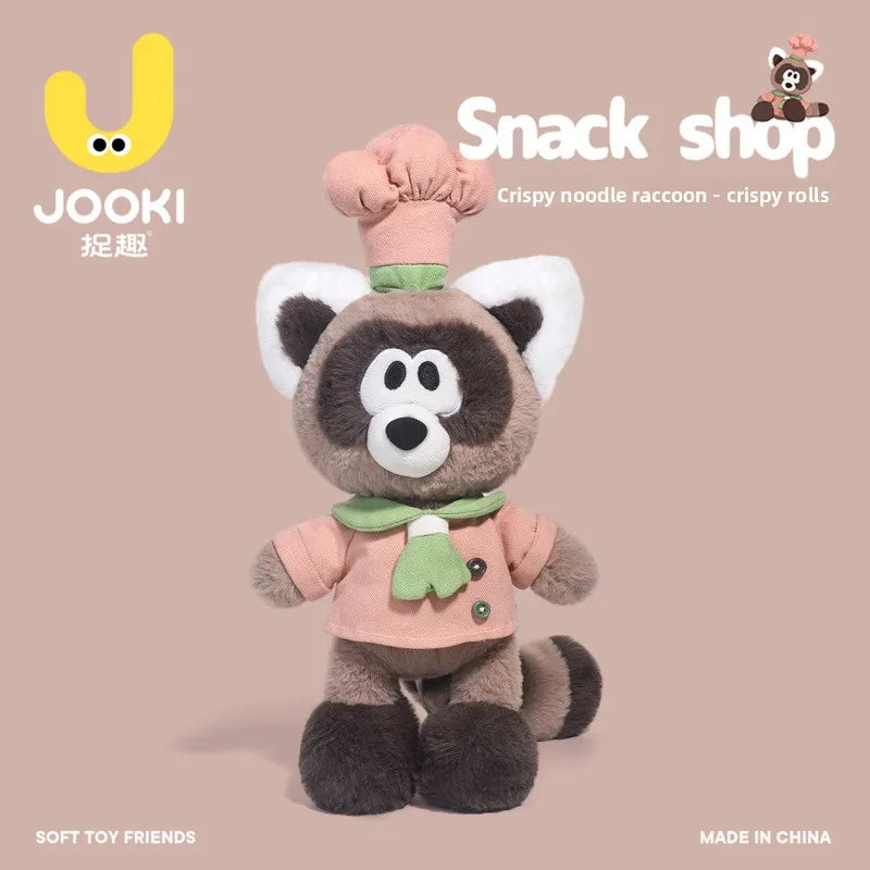 Zhuoqu Snack Shop Plush Toys - Crispy Raccoon & Friends