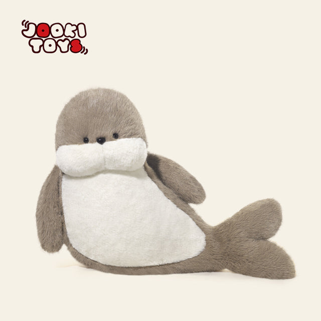 Jooki High Quality Super Soft PP Cotton Filled Plush Toy Douding Series Seal Stuffed Animal Stress Relief Safe Gift for Kids - 1