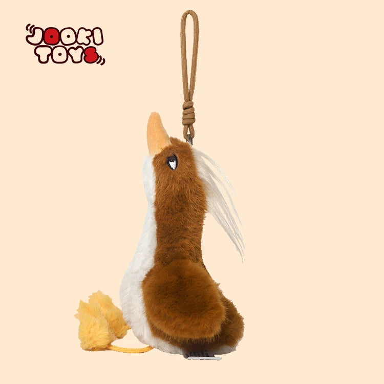 Cute Secret Realm Bird Keychain - Embroidered Plush Pendant
