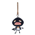 Catchy Fun Mysterious Little Guy Plush Toy - Quirky Figurine Keychain