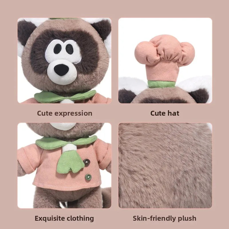Zhuoqu Snack Shop Plush Toys - Crispy Raccoon & Friends