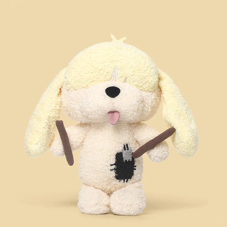 Cute Puppy Band Stuffed Animals - Singer, Drummer & More