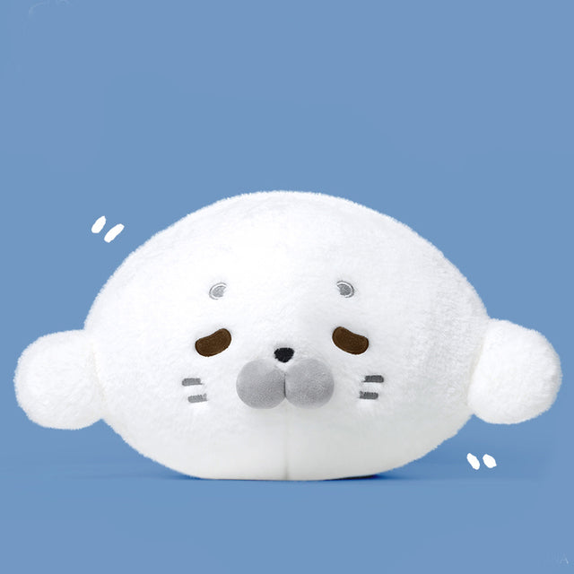 Jooki High Quality Super Soft PP Cotton Filled Embroidered Plush Toy Seal Pillow Stress Relief Safe Gift for Kids Collectors - 1