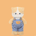 Jooki Overalls Series Cat Doll Plush Toy New Design Cute Animal Stuffed Toy Custom Lovey Unisex Gifts Baby - 1