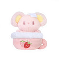 Cute Tea Cup Mouse Stuffed Animals - Strawberry & Friends