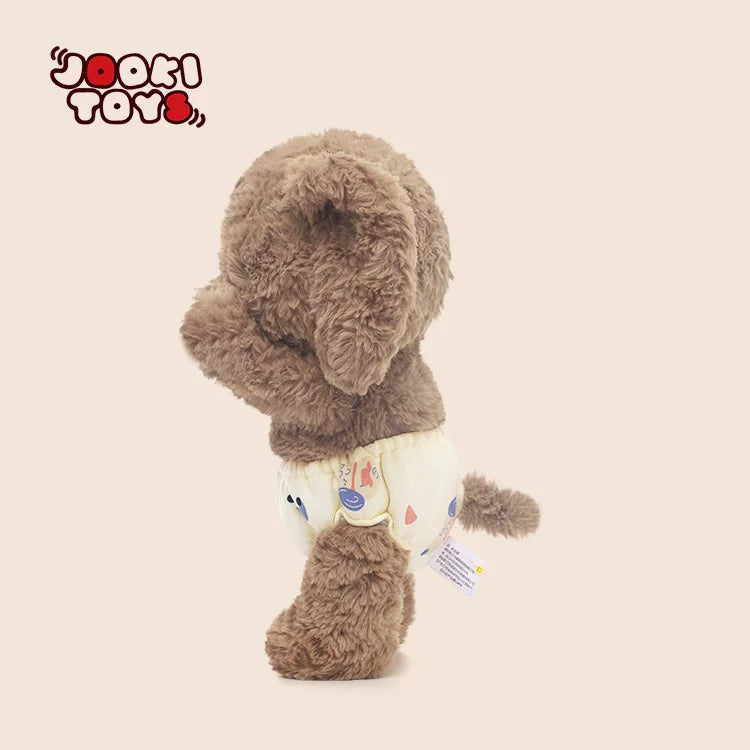 Cute Shy Elephant Stuffed Animal - Embroidered Stress Relief Plush