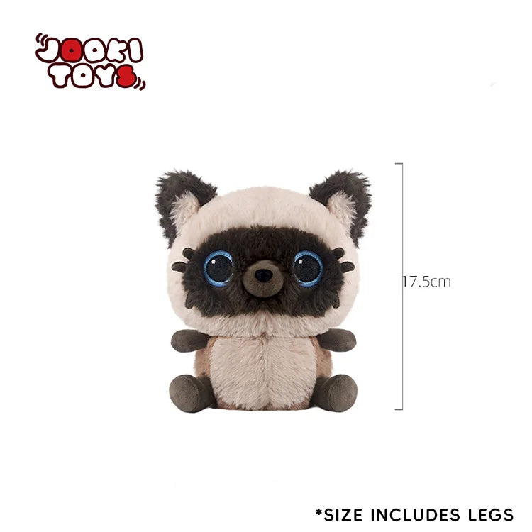 Cute Siamese Cat Stuffed Animal - Stress Relief Plush Toy