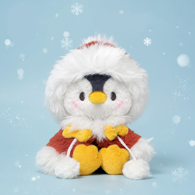 Jooki Warm Winter Series Penguin Plush Comforter Soft Toy Embroidered Christmas Gift Filled with PP Cotton - 2