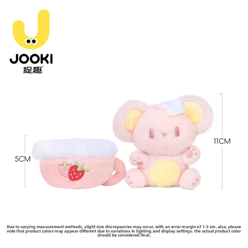 Cute Tea Cup Mouse Stuffed Animals - Strawberry & Friends