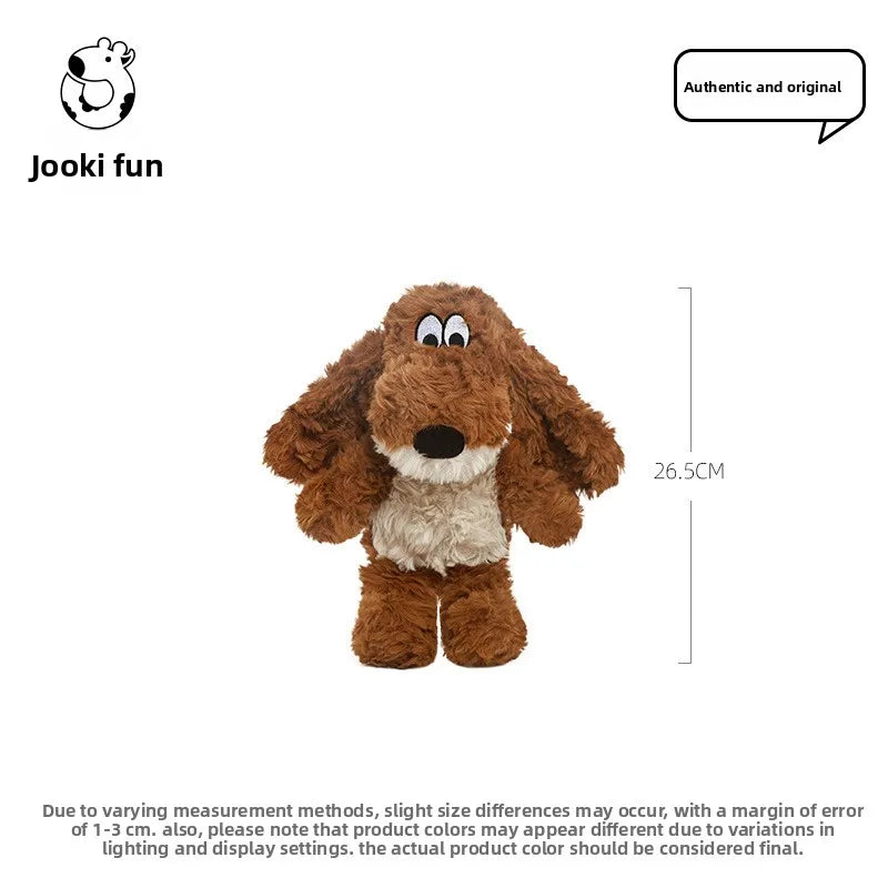 Cute Pork Floss Puppy Plush - Long Huggable Sleep Pillow