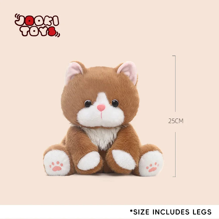 Super Soft Plush Cat Stuffed Animal - Stress Relief Friend