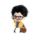 Fun-Seeking College Student Haoran Plush Toy - Quirky Figurine