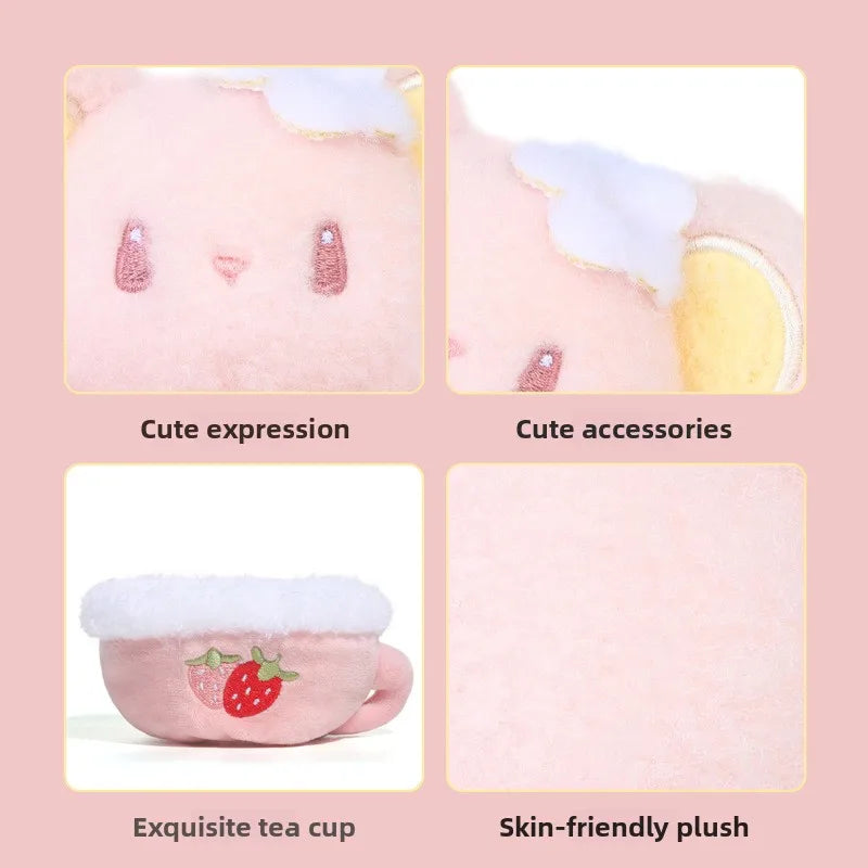 Cute Tea Cup Mouse Stuffed Animals - Strawberry & Friends